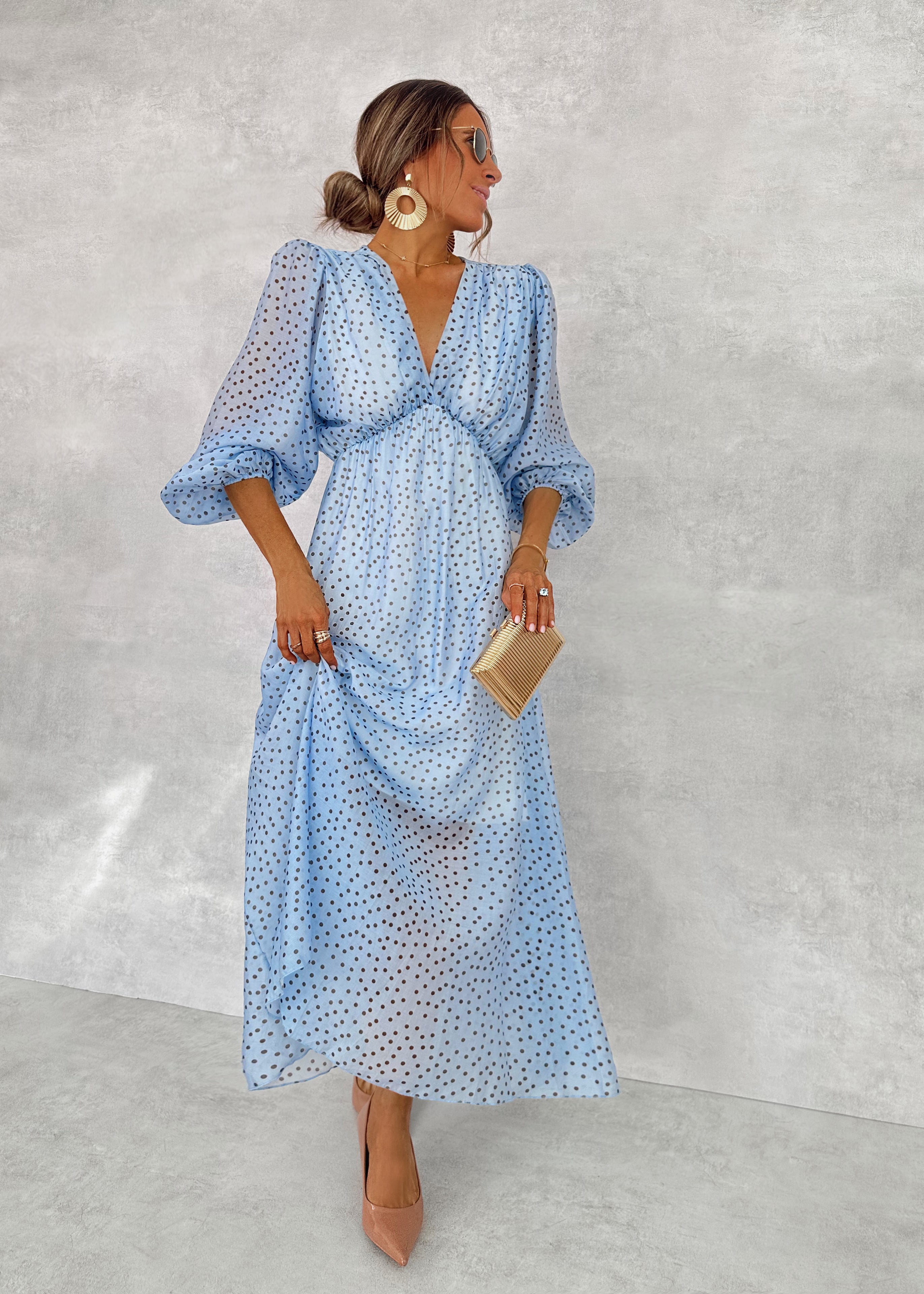 Ice Melt polka-dot print dress – OHH FRIDAY